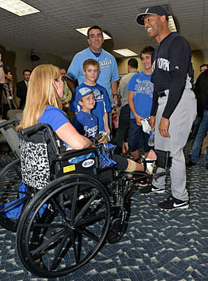 Rivera meeting the Bresette family in Kansas City on May 11.
